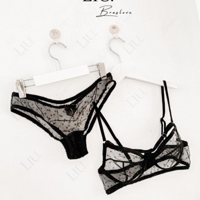 Set đồ lót gọng chấm bi