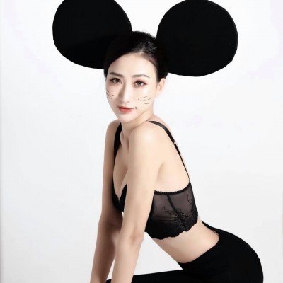 Áo corset vai lụa đính cúc đen