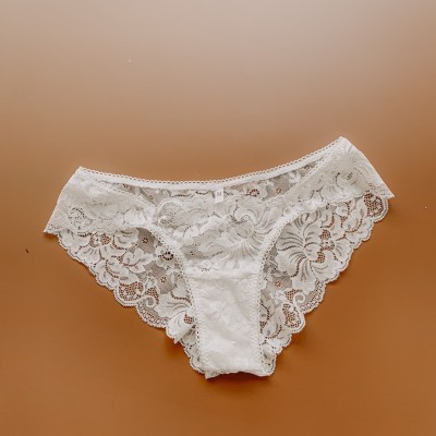 Set bra gọng trắng bản hoa to 